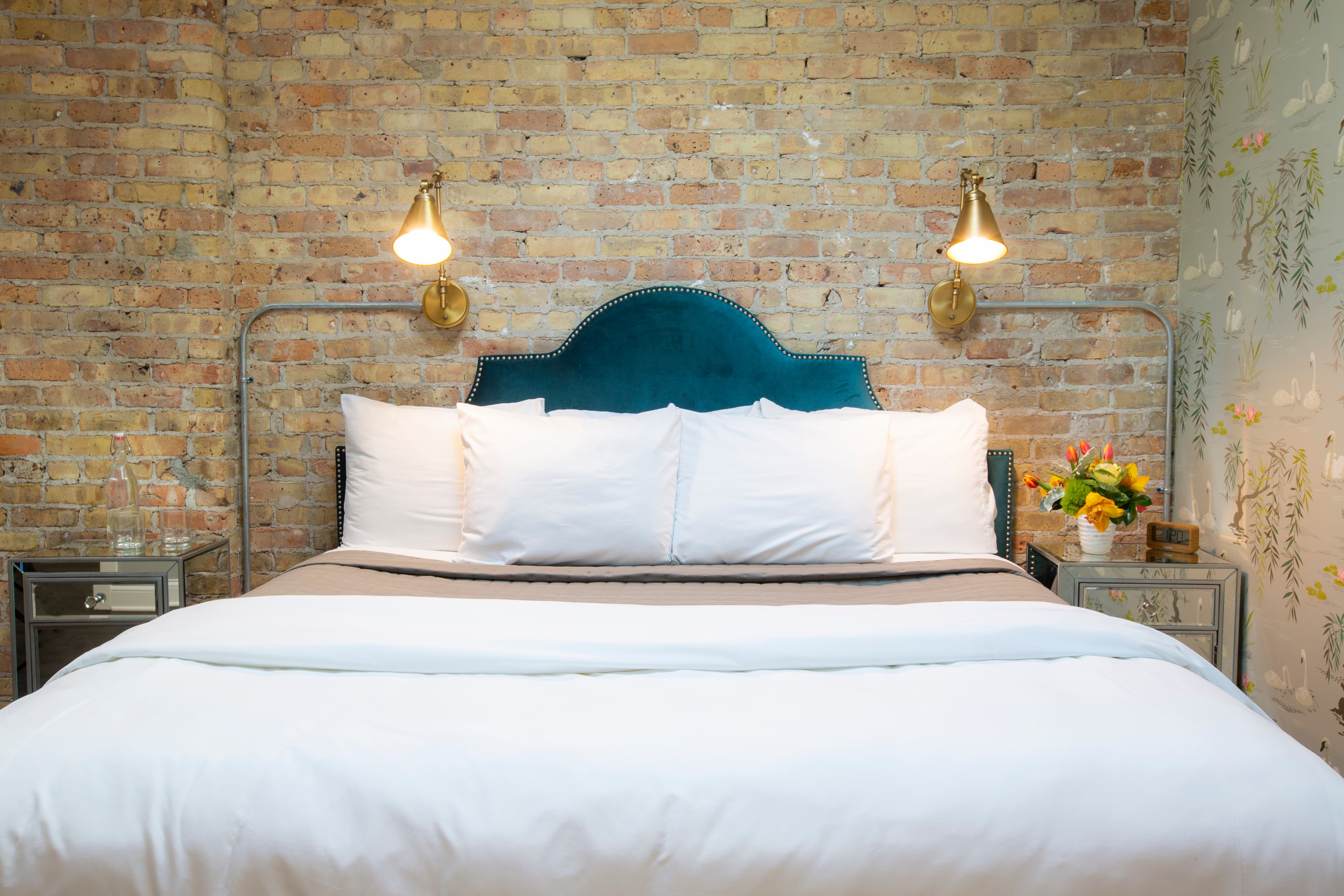 Another angle of the Pierce King bed.