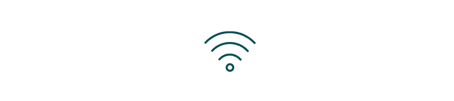 Wi-Fi signal icon.